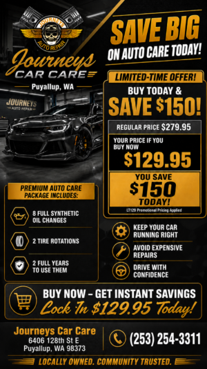 Car Care Plan – Journeys Auto Repair (Puyallup, WA)